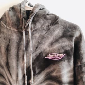Tie dye Santa Cruz Hoodie